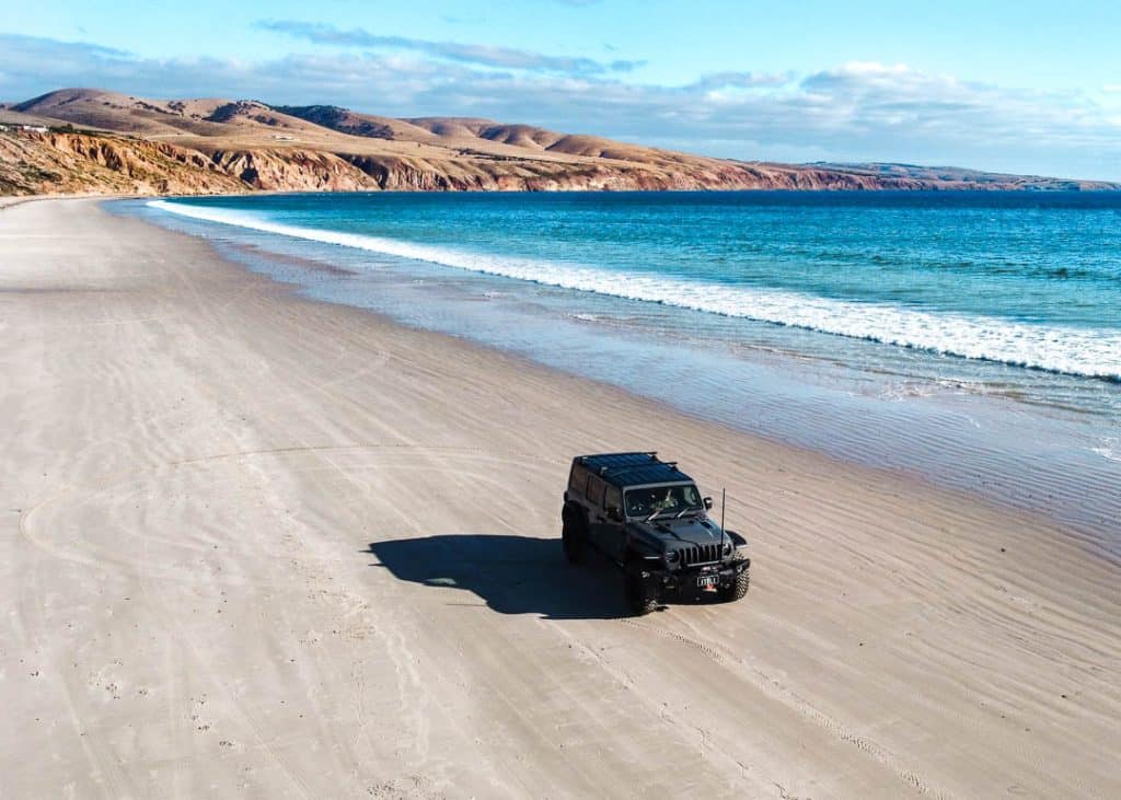 Drive on Sellicks Beach
