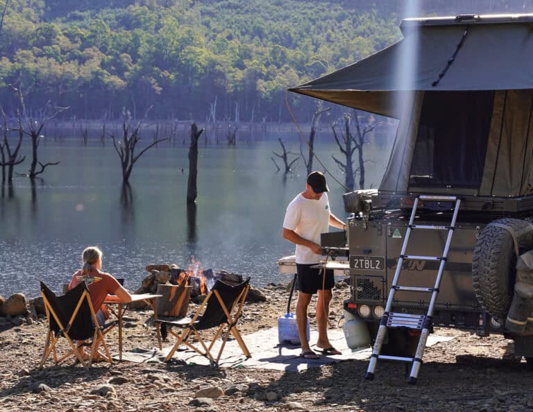 Camping west coast tasmania