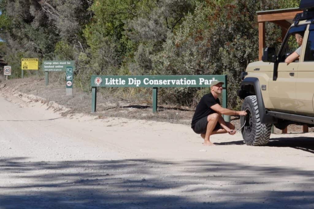 Entrance Little Dip Conservation Park