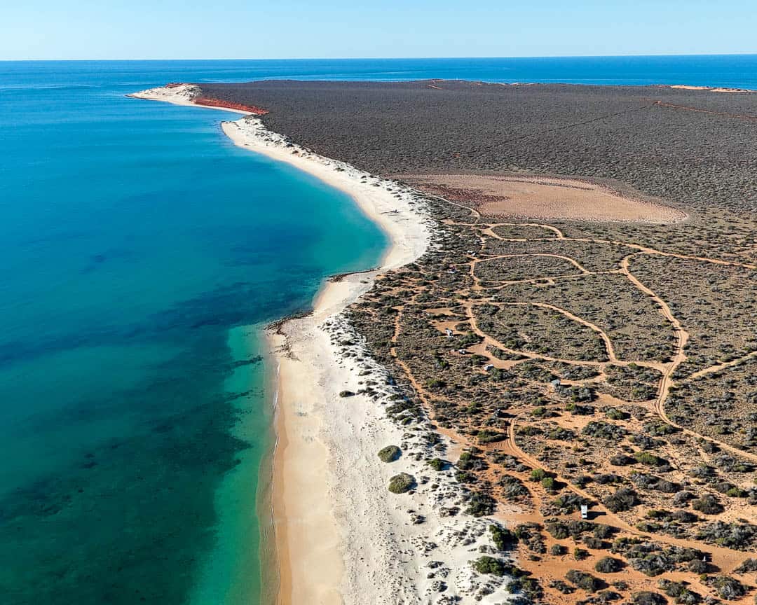 Bottle Bay Francois Peron National Park Camping